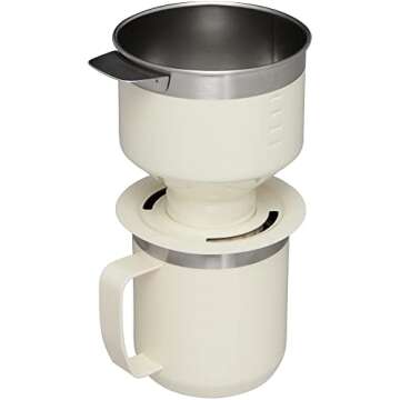 Stanley Perfect Brew Pour Over Set | 12 oz Camp Mug with Lid Included | Drip Coffee Maker with Reusa...