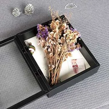 Muzilife 11x14 Shadow Box Frame for Unique Displays