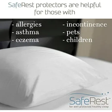 SafeRest Waterproof Pillow Protector for Sustainable Sleep