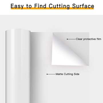 HTVRONT Vinyl Rolls - Easy to Cut & Weed for Crafting