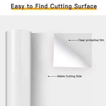 HTVRONT Vinyl Rolls - Easy to Cut & Weed for Crafting