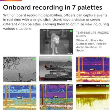 FLIR Breach PTQ136 Multi-Purpose Thermal Imaging Monocular, Black