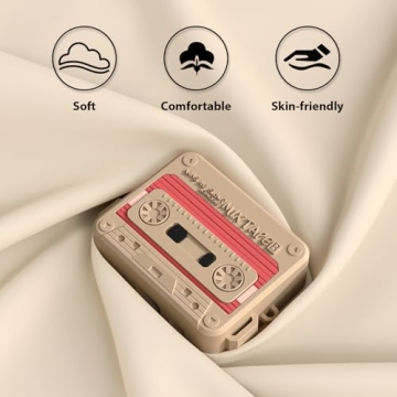KOREDA Cute Cassette Tape Case for AirPods Pro 1/2