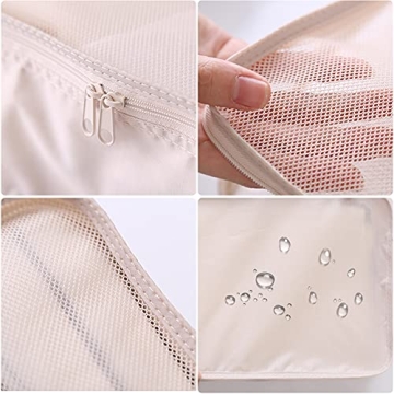 Lightweight Durable Breathable Travel Packing Cubes 6-Pack