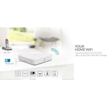 Alcatel Link Hub 4G LTE Unlocked Router - High-Speed Wi-Fi