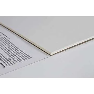 Canson 100510843 Foundation Series Canva-Paper Pad Primed for Oil or Acrylic Paints, Top Bound, 136 Pound, 16 x 20 Inch, 10 Sheets, 16" x 20", 0