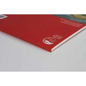 Canson 100510843 Foundation Series Canva-Paper Pad Primed for Oil or Acrylic Paints, Top Bound, 136 Pound, 16 x 20 Inch, 10 Sheets, 16" x 20", 0