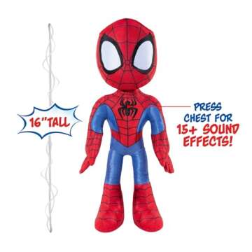 Marvel Spidey Talking Plush - Perfect Gift for Kids