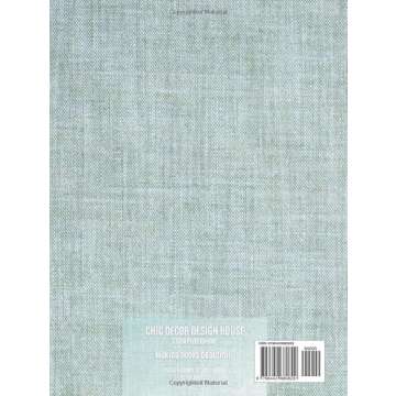 Seaside Linen: Decorative stacking book for Coffee Tables & Bookshelves | Perfect for Coastal Themed...