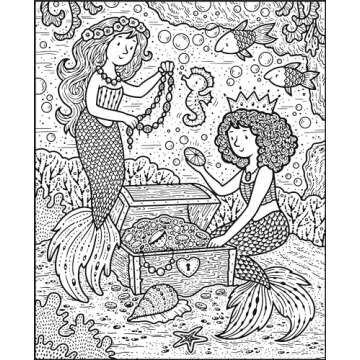 Mermaids Magic Painting Book (Magic Painting Books)