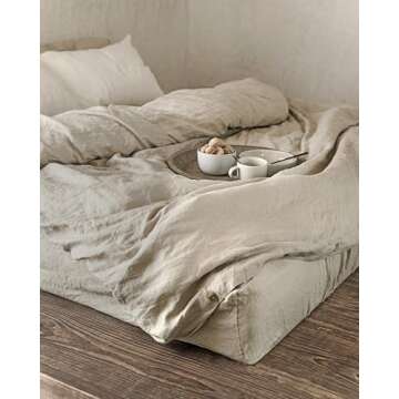 Magic Linen Duvet Cover Set - 100% Natural Linen Bedding