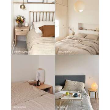 Magic Linen Duvet Cover Set - 100% Natural Linen Bedding