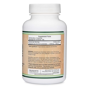 Chromium Picolinate 1000mcg for Weight Management