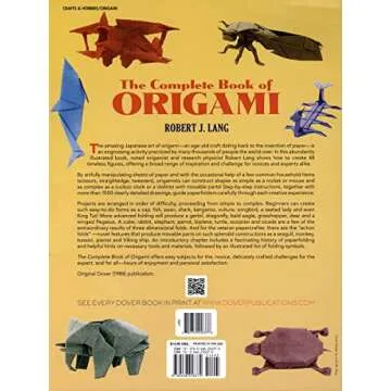 The Complete Book of Origami: Step-by-Step Instructions in Over 1000 Diagrams/37 Original Models