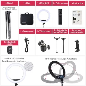 18 inch LED Ring Light for Video and Photography