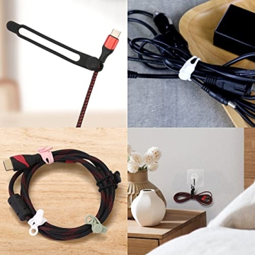 UMUST Silicone Cable Ties for Ultimate Organization