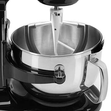 Flex Edge Beater for KitchenAid 6QT Bowl-Lift Stand Mixer, Beater with Double Silicone Edge, Mixer P...