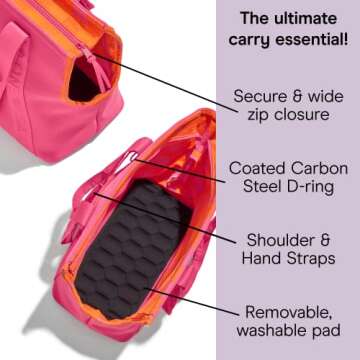 Wild One Pink Everyday Carrier - Eco-Friendly & Stylish Pet Transport