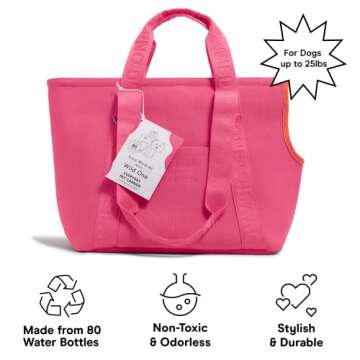 Wild One Pink Everyday Carrier - Eco-Friendly & Stylish Pet Transport
