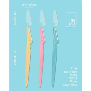 MoHern 30 Pcs Dermaplaning Face Razors