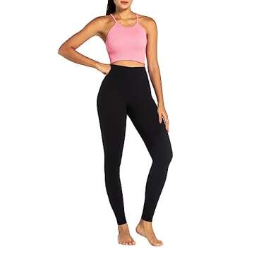 Sunzel Women Gym Tummy Control Compression Leggings