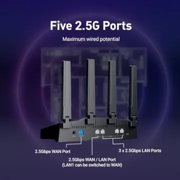 GL.iNet Flint 3 Tri-Band WiFi 7 Router for High-Speed Connectivity