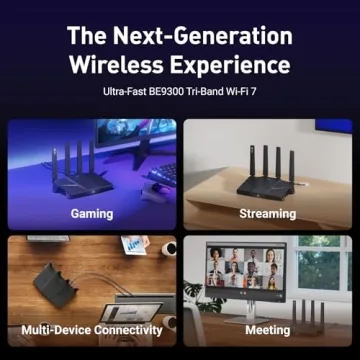 GL.iNet Flint 3 Tri-Band WiFi 7 Router for High-Speed Connectivity