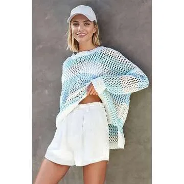 Trendy Crochet Sweater for Women by DISCIPBUSH