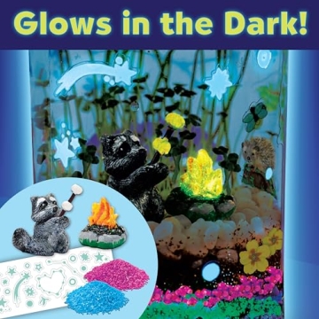 STEM Grow 'N Glow Terrarium Kit for Kids Educational Science Craft