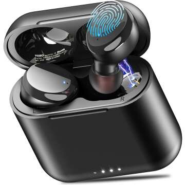 TOZO T6 True Wireless Earbuds with Touch Control
