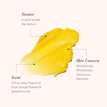 APRILSKIN Carrotene IPMP Hydromelt Cleansing Balm, 3.04 fl.oz, Noncomedogenic, Grapefruit Peel Oil, O-Cymen-5-Ol helps reduce blackheads & breakouts, for sensitive & oily skin, Korean Skincare