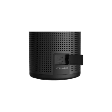 LITFLASK Smart Water Bottle with Speaker & Charger