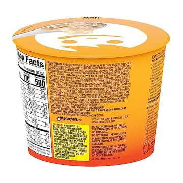 Maruchan Microwavable Wonton Bowl, Hot & Spicy Chicken, 3.93 Oz, 6 Count