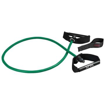SPRI Xertube Resistance Bands with Handles – All Exercise Cords Sold Separately with Home Gym Work...