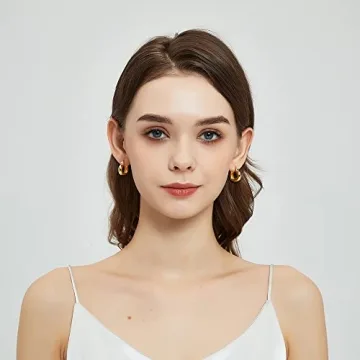 Trendy Hypoallergenic Heart Earrings for Women
