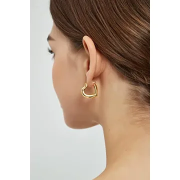 Trendy Hypoallergenic Heart Earrings for Women