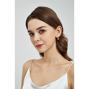 Trendy Hypoallergenic Heart Earrings for Women