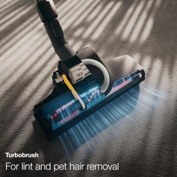 Miele Compact C1 Turbo Team Bagged Canister Vacuum, Obsidian Black