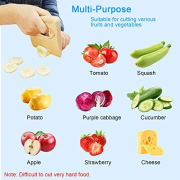 LUOLAO Wooden Kids Knife, Safe for Toddlers Cooking