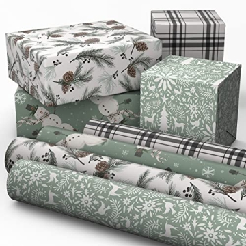 Eco-Friendly Hallmark Christmas Wrapping Paper 100 Sq Ft