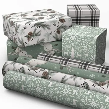 Eco-Friendly Hallmark Christmas Wrapping Paper 100 Sq Ft
