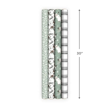 Eco-Friendly Hallmark Christmas Wrapping Paper 100 Sq Ft