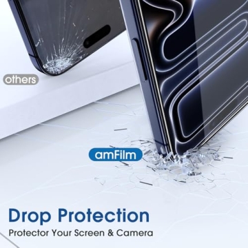 amFilm OneTouch iPhone 17 Pro Max Screen Protector 6.9''