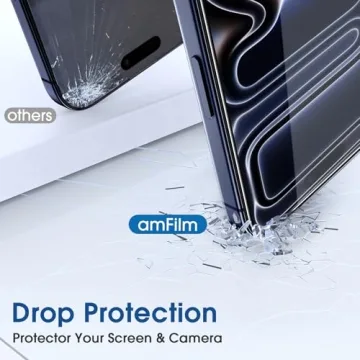 amFilm OneTouch iPhone 17 Pro Max Screen Protector 6.9''
