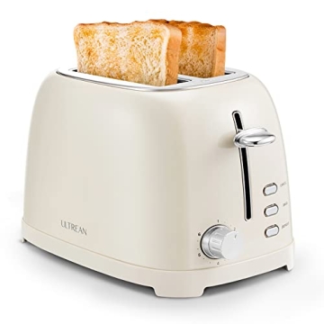 Ultrean 2-Slice Toaster with Extra-Wide Slots & 6 Settings