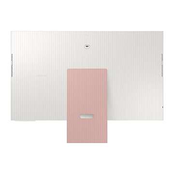 SAMSUNG M8 Series 32-Inch 4K UHD Smart Monitor & Streaming TV with Slim-fit Webcam for PC-Less Experience, Netflix, HBO, Prime VOD, & More, Apple Airplay, WiFi, BT, Built-in Speakers, 2022, Pink