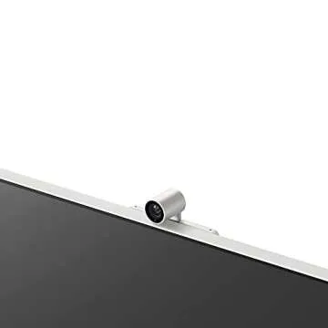 SAMSUNG M8 Series 32-Inch 4K UHD Smart Monitor & Streaming TV with Slim-fit Webcam for PC-Less Experience, Netflix, HBO, Prime VOD, & More, Apple Airplay, WiFi, BT, Built-in Speakers, 2022, Pink