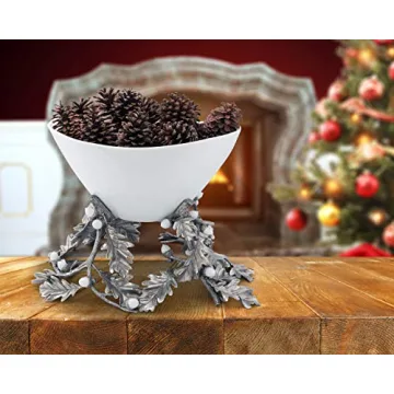 Vagabond House Large Oak Leaf Acorn Centerpiece Bowl