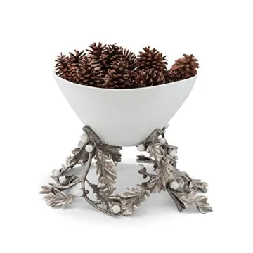 Vagabond House Large Oak Leaf Acorn Centerpiece Bowl