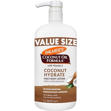 Palmer's Coconut Oil Formula Body Lotion for Deep Moisture with Green Coffee Extract, 33.8 Fl Oz Val...